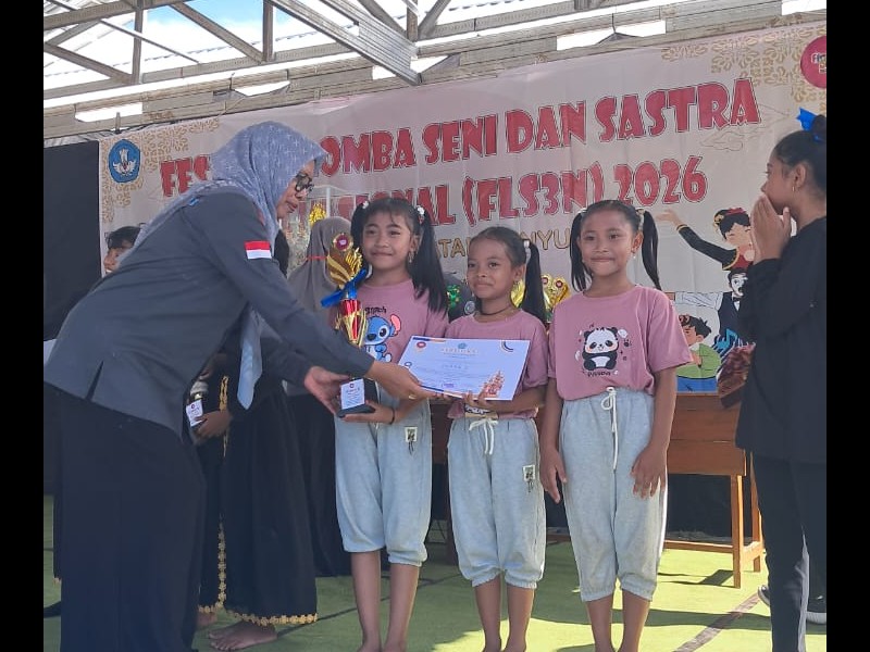 Juara 2 Lomba Seni Tari FL3SN Kecamatan Banyuputih